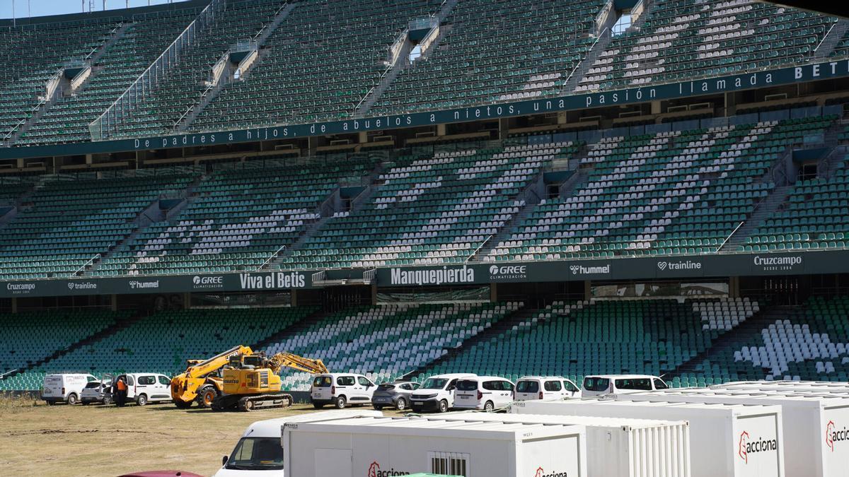 VÍDEO | Así son las obras en el Benito Villamarín