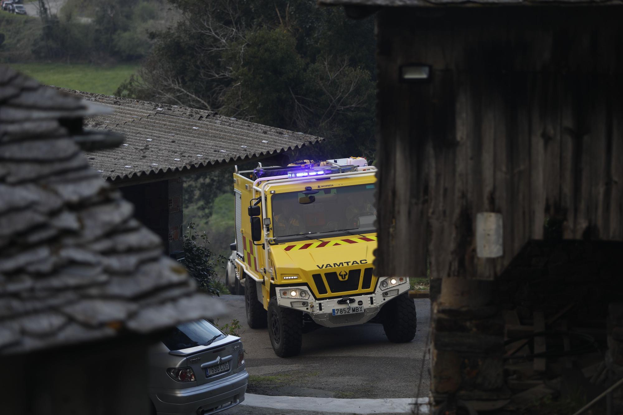 Incendios en la zona de La Venta, Valdés