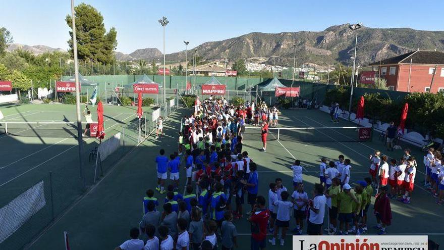 Inauguración del Campeonato Nacional de Tenis Alevín en el Club Cordillera