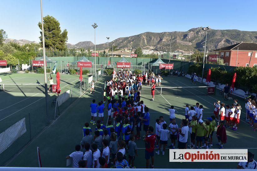 Inauguración del Campeonato Nacional de Tenis Alevín en el Club Cordillera