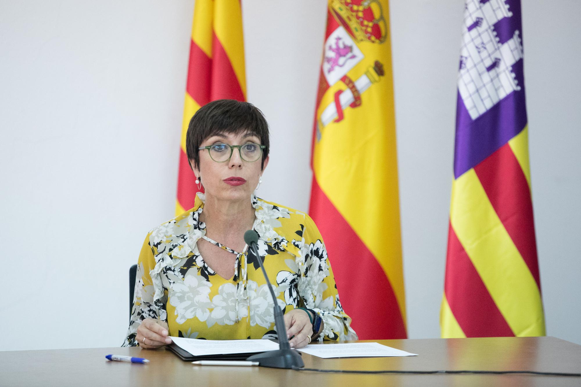 La directora de la Guardia Civil, María Gámez, en Ibiza