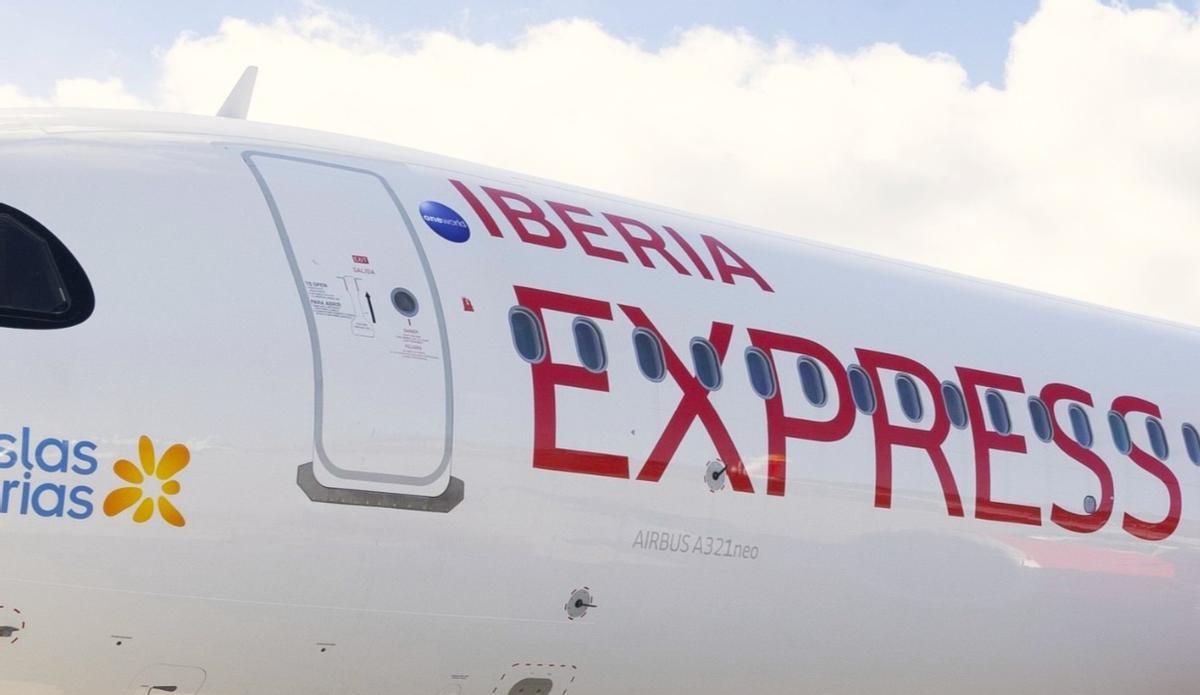 Imagen de archivo de un avión de Iberia Express