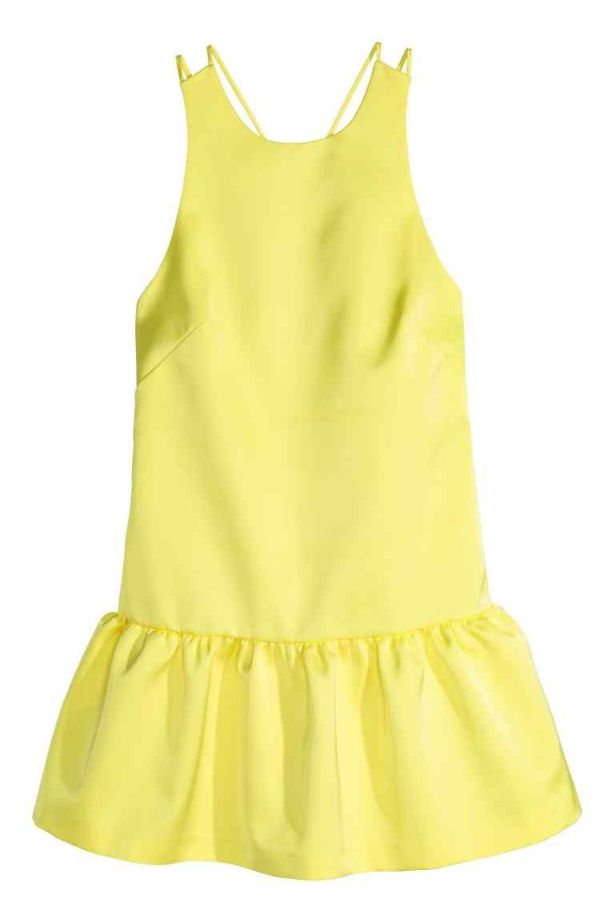 Vestido amarillo de H&amp;M (39,99€)