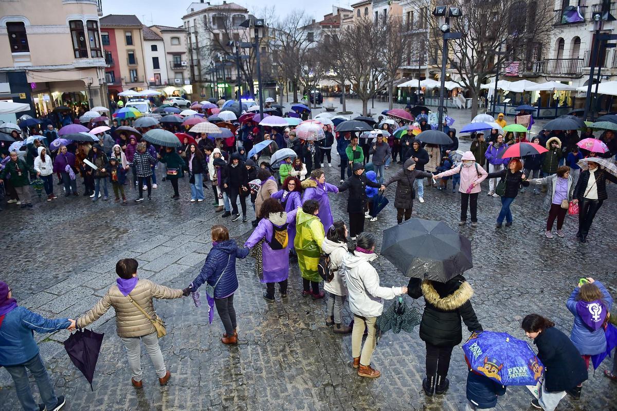 Manifestación en Plasencia
