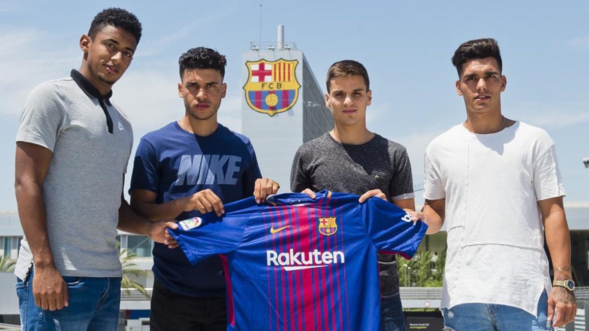 Las cuatro caras nuevas del Barça B