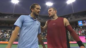 Jack Draper le recrimina una acción a Daniil Medvedev