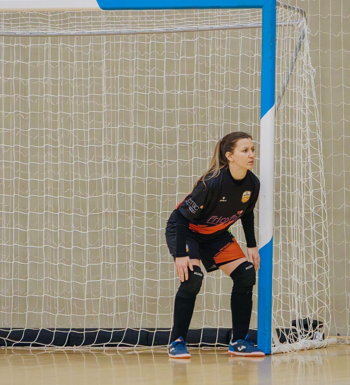Xènia Cardona en un partit d'aquesta temporada.