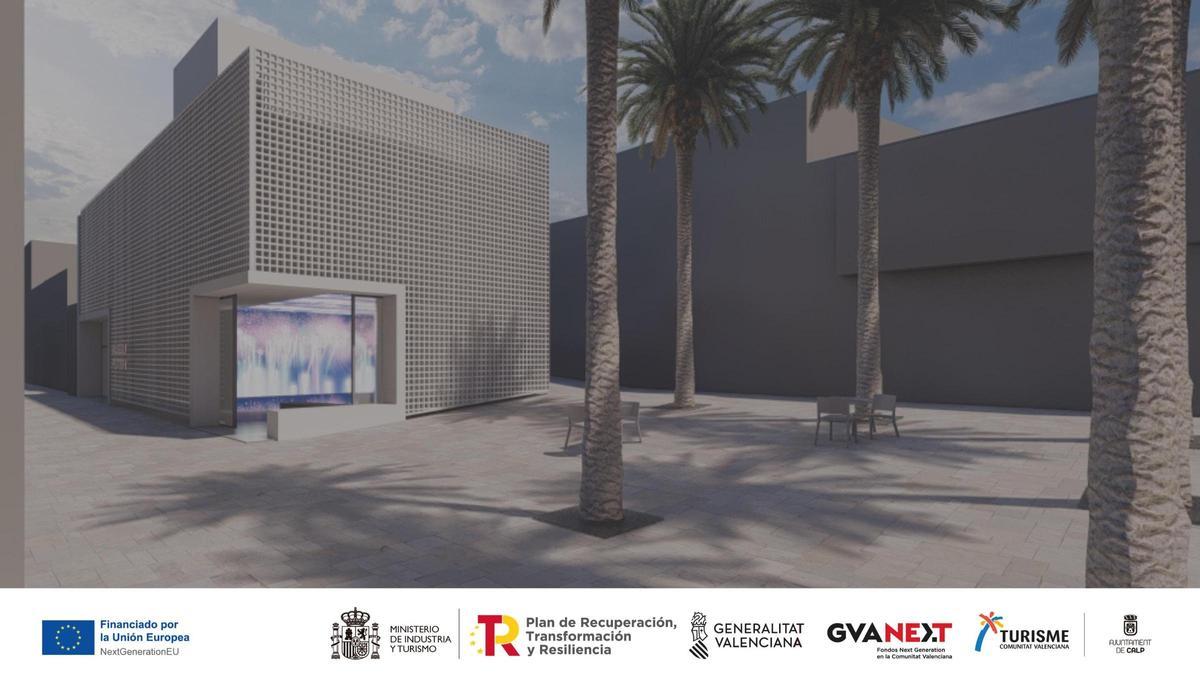 Recreación del futuro Museu de la Festa de Calp