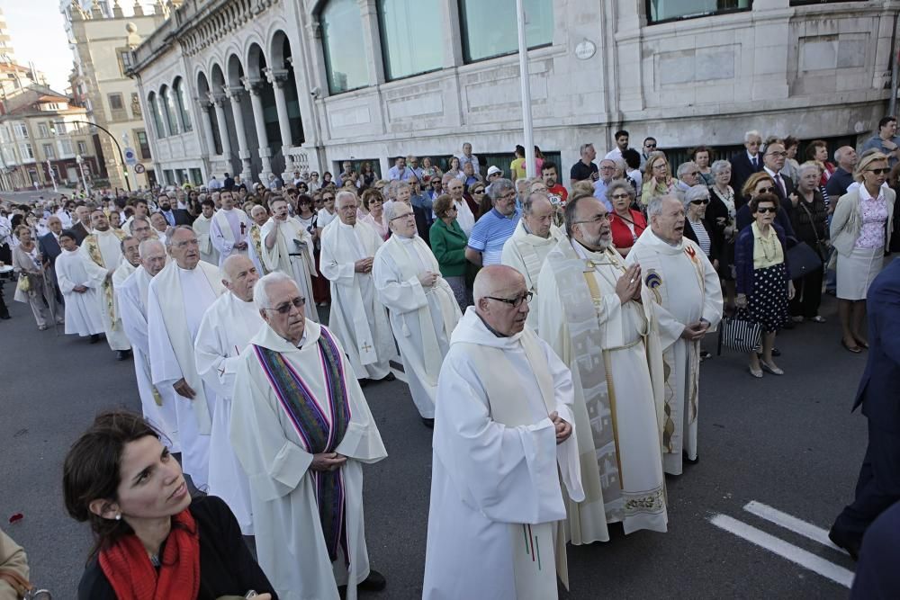 Corpus Christi en la iglesia de San Pedro (Gijón)