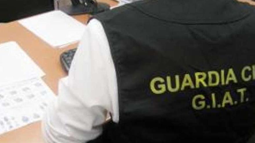 El grupo GIAT de la Guardia Civil llevó la investigación. // FdV