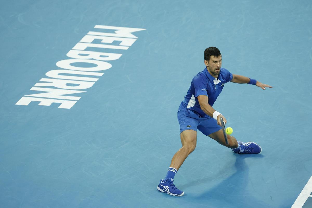 Djokovic comença patint a l’Open d’Austràlia