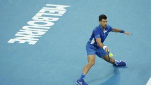 Djokovic comença patint a l’Open d’Austràlia