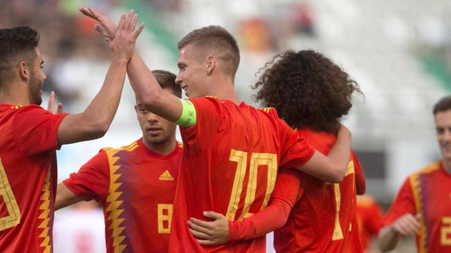 Ferran titular y Dani Olmo el líder de la Rojita