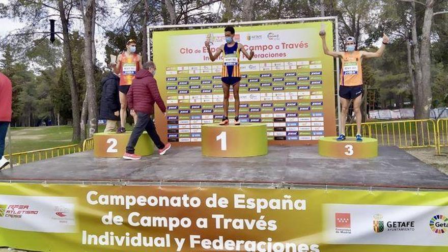 La selección valenciana se adjudica la medalla de bronce en el Nacional de cross