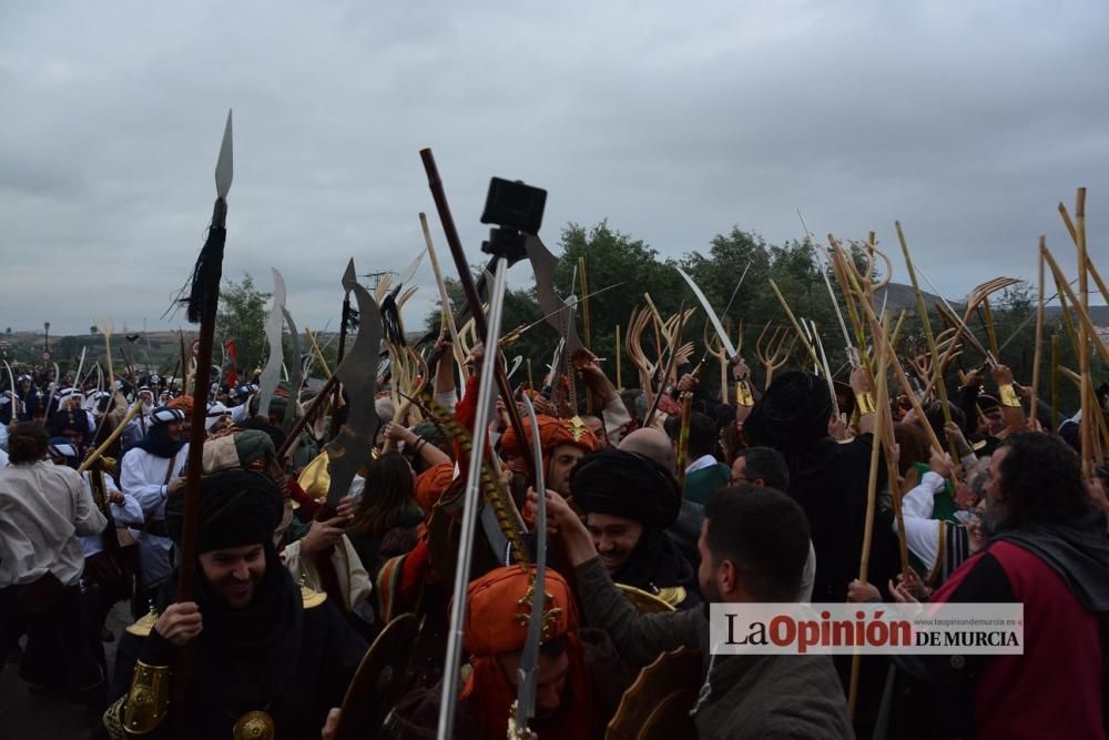 Acto de La Invasión Fiestas del escudo Cieza 2017