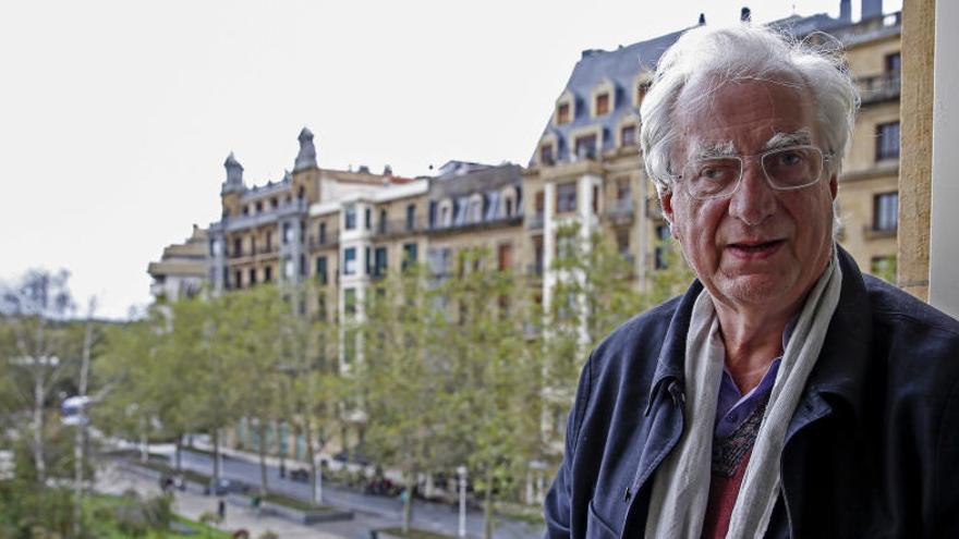 El director francés Bertrand Tavernier en San Sebastián.