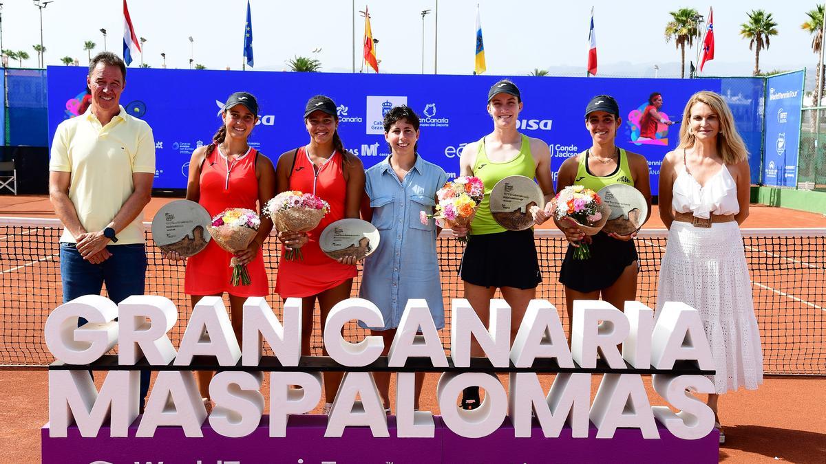 Bouzas y Romero, ganadoras de dobles del ITF Disa Gran Canaria 2022