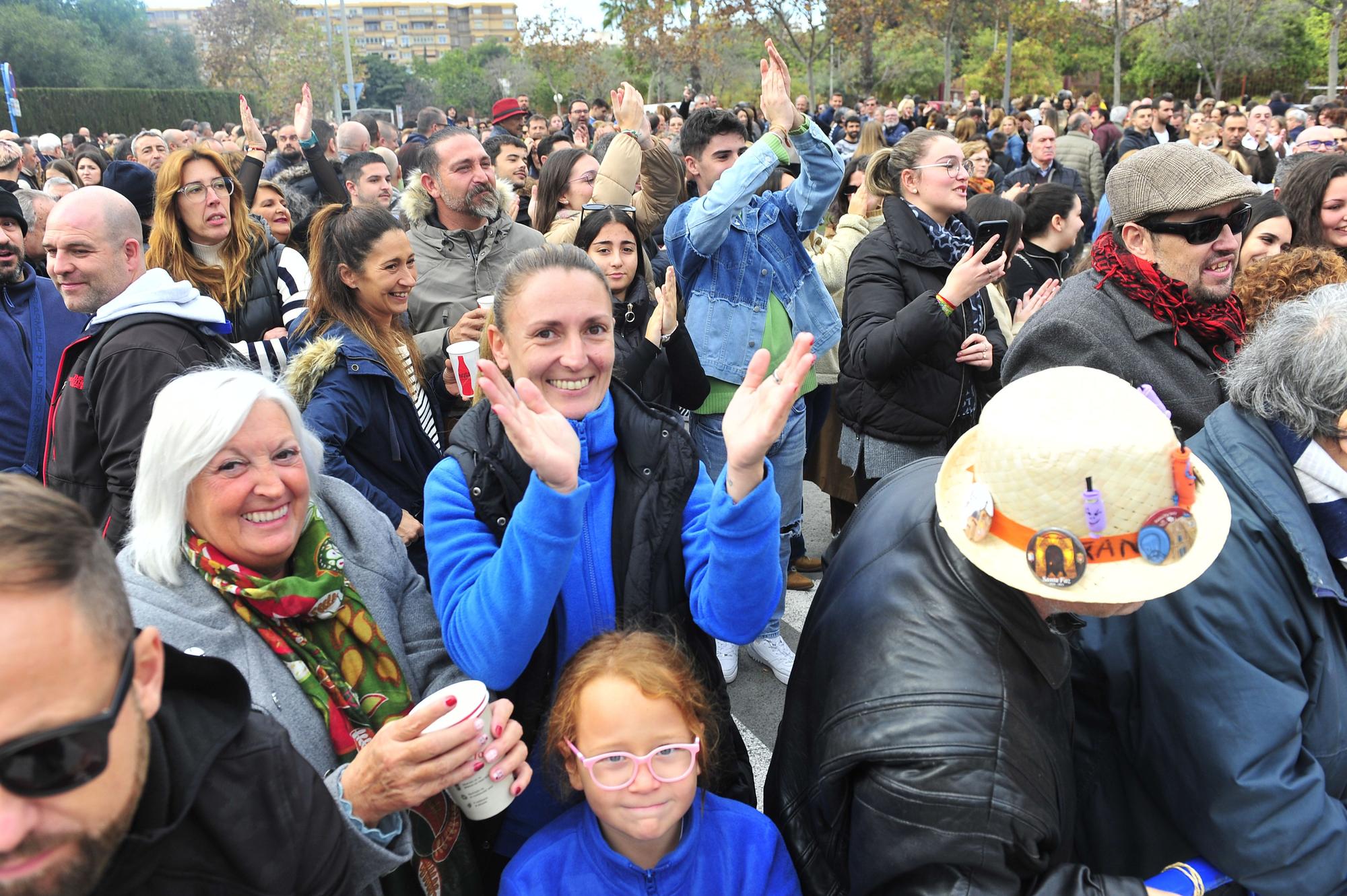 Primera mascletà de Alicante en 2023