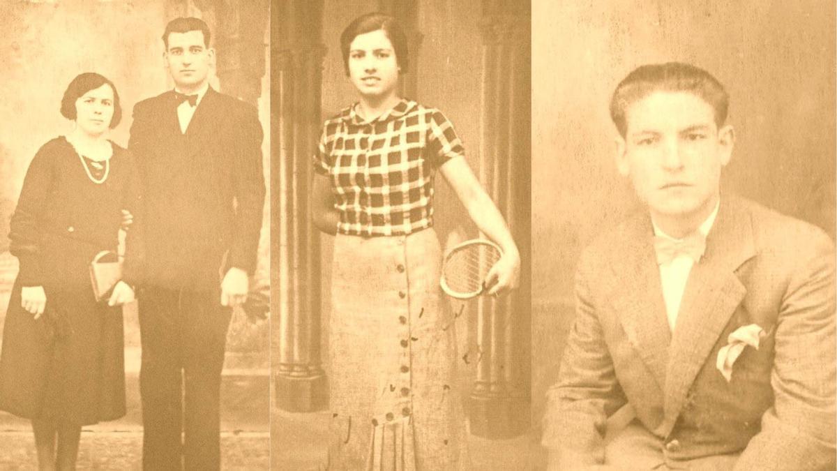 Manuel Gómez, López, María Belló Pérez y Elías Ibáñez Morcillo.