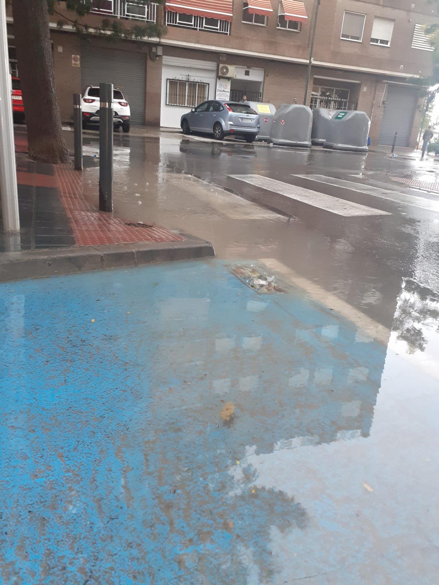 Inundaciones en el barrio balcón del Turia de Quart de Poblet