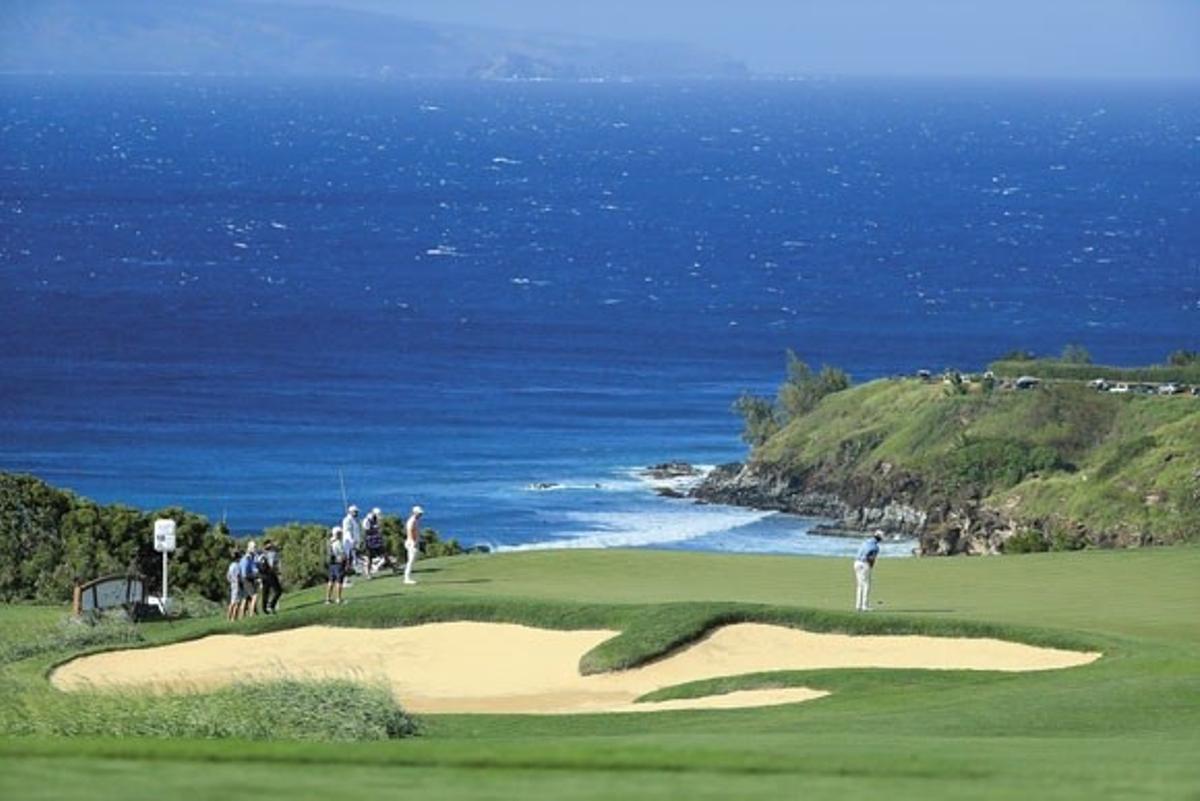 El Plantation Course de Kapalua ofrece unas vistas únicas durante el torneo que este año no se podrá disputar