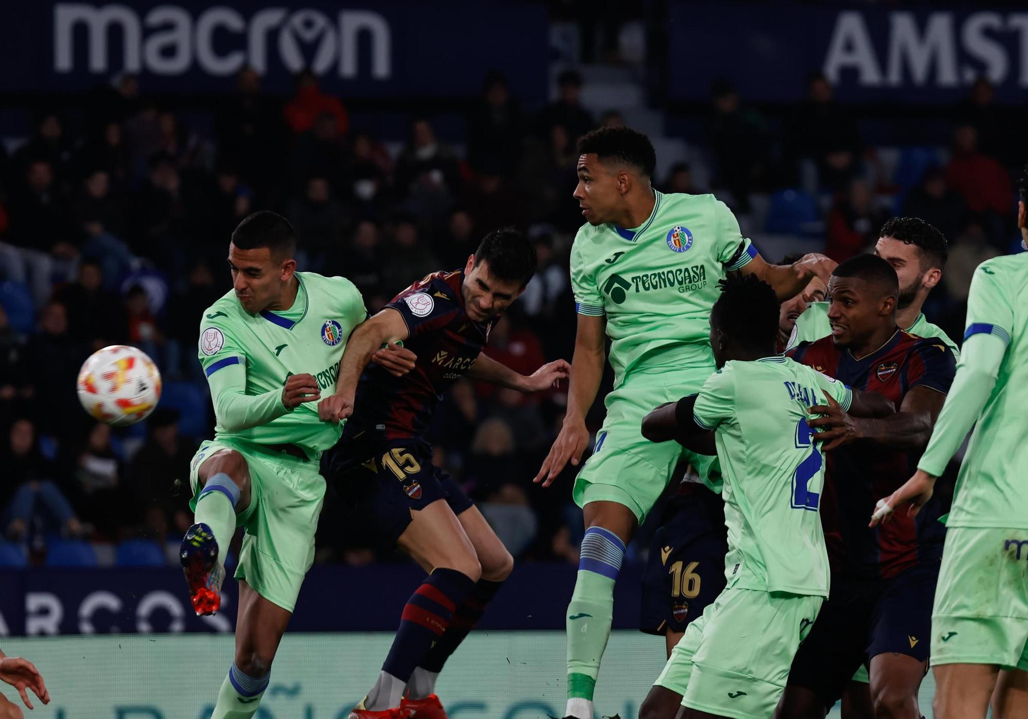 Las mejores imágenes del Levante UD- Getafe de Copa del Rey