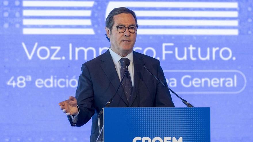Garamendi (CEOE) califica en Murcia de 