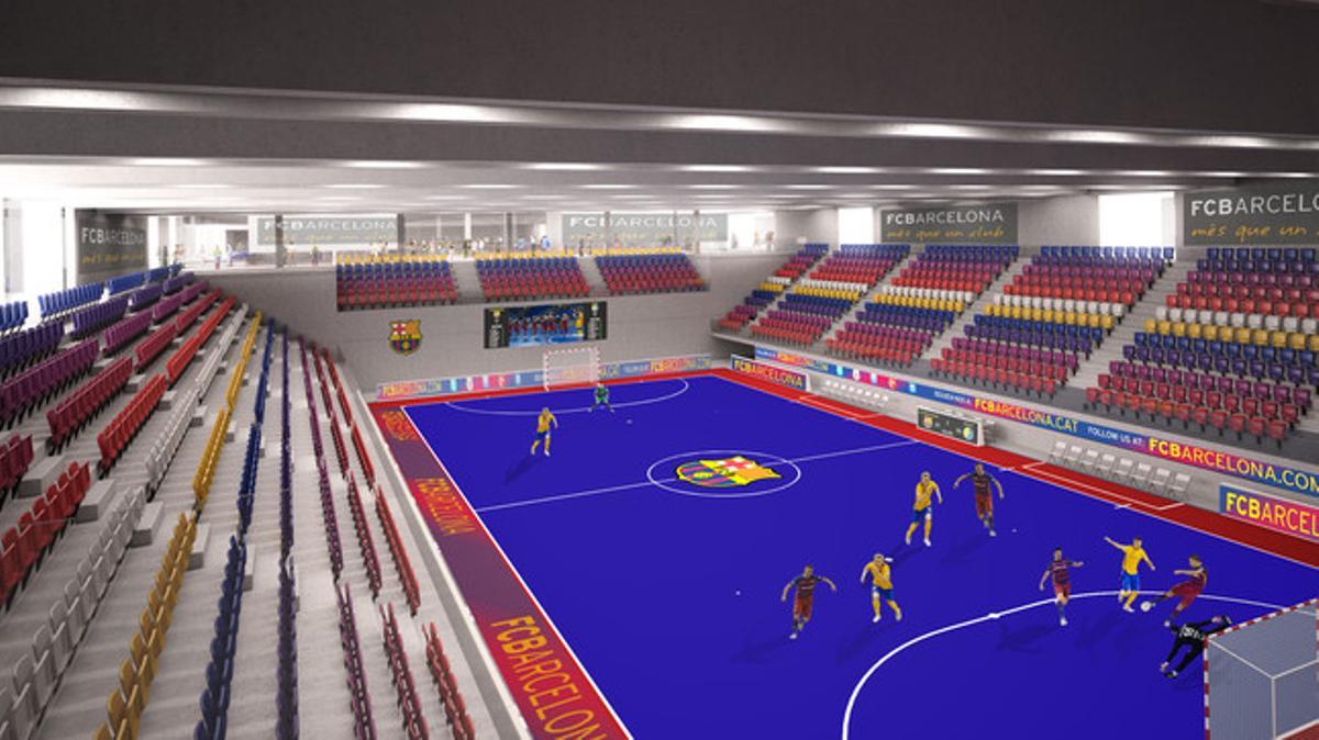 Los detalles del nuevo Palau Blaugrana