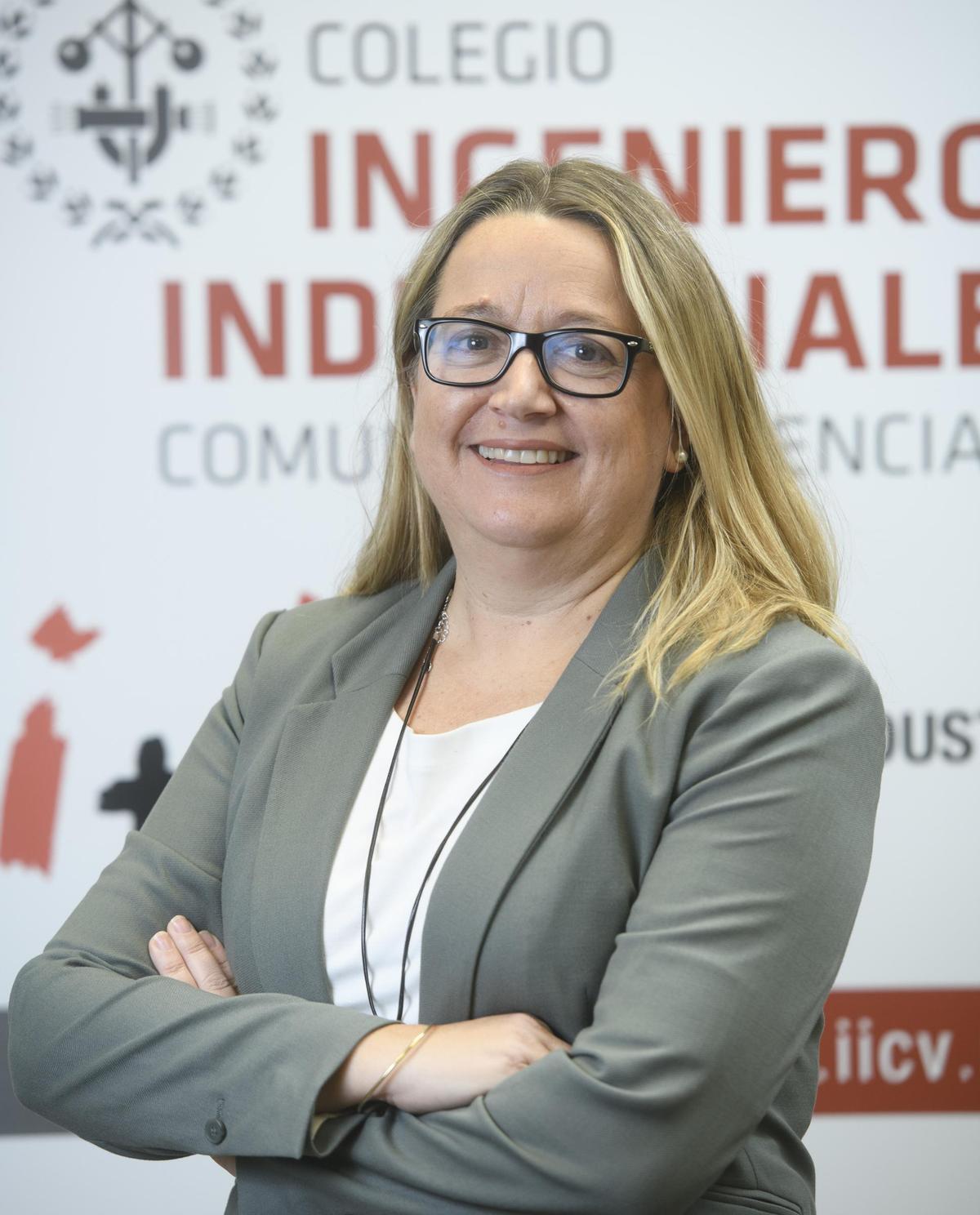 María José Toledo Callejas, presidenta del Colegio de Ingenieros Industriales en la demarcación de Alicante