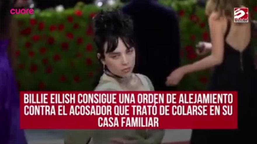 Billie Eilish consigue una orden de alejamiento contra un 'bad guy' (su acosador)