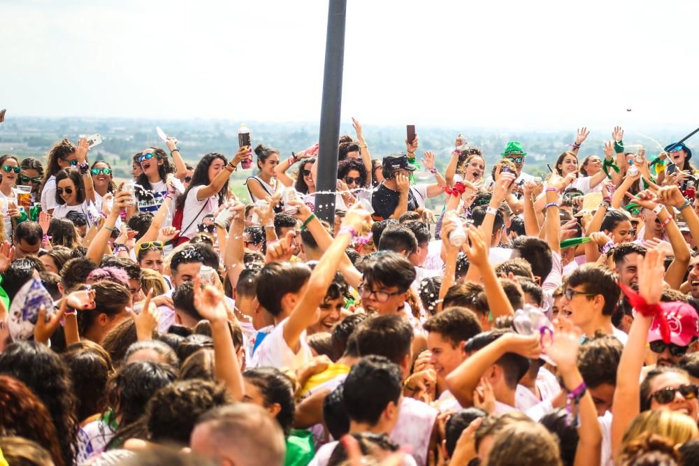 Chupinazo en las fiestas de Callosa de Segura