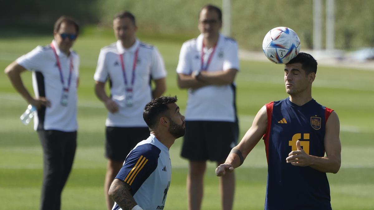 Ansu Fati exhibe pegada en el entrenamiento