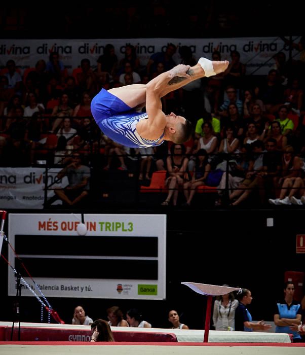 El gimnasta alcoyano Néstor Abad revalida su título de campeón de España