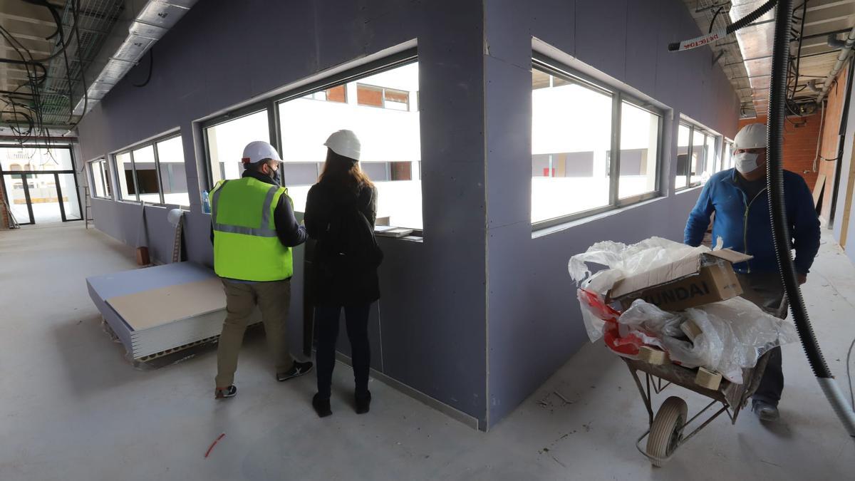 Interior del Centro de Emergencias de Orihuela Costa