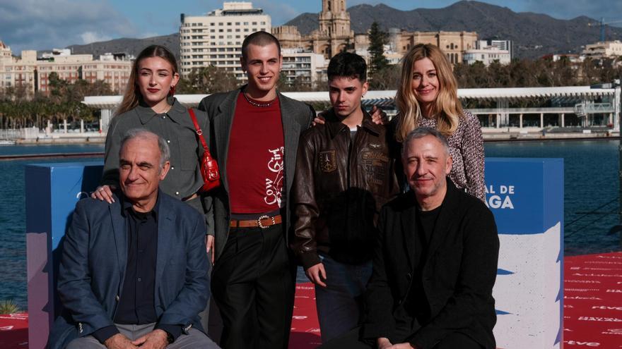 El photocall de la película &#039;Menudas piezas&#039;, en el Festival de Málaga