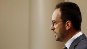 GRA103. MADRID, 27/04/2017.- El exportavoz del PSOE en el Congreso Antonio Hernando.