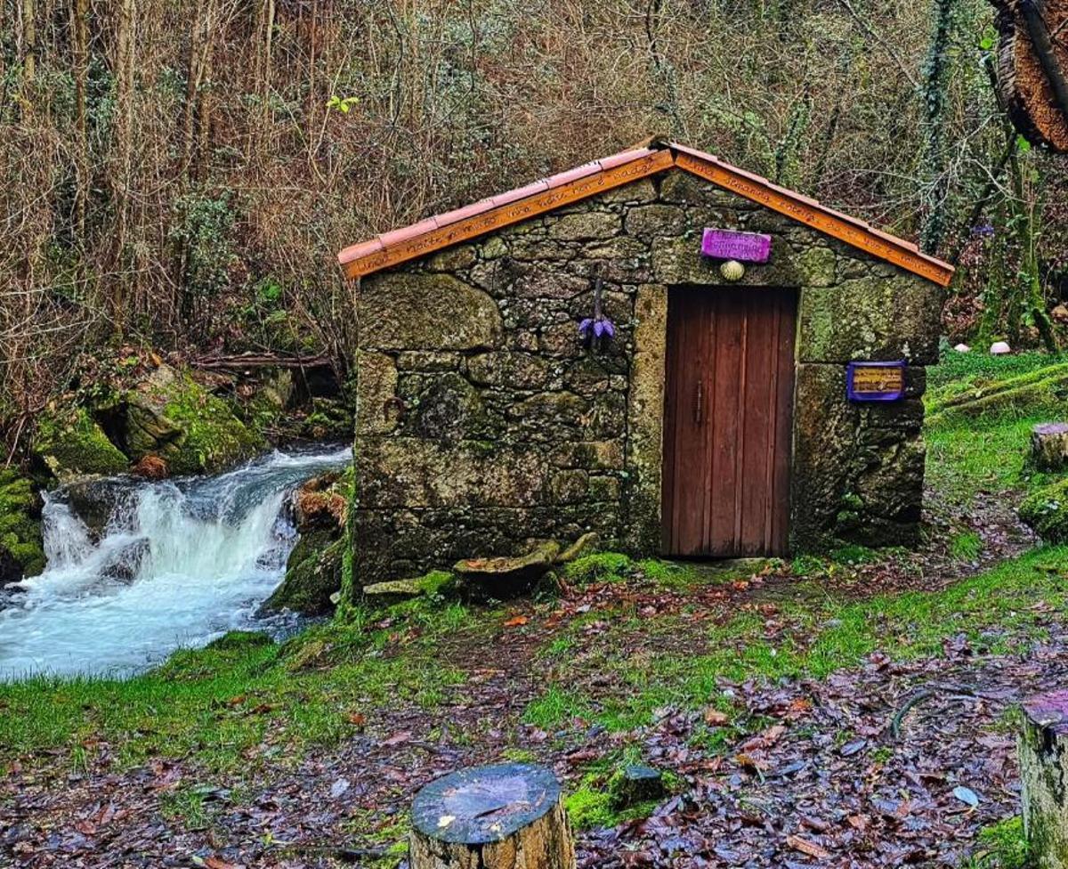El molino gallego escondido a media hora de Santiago.
