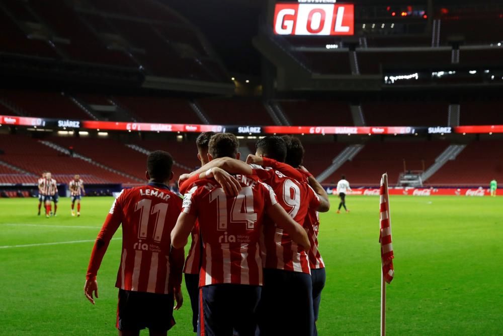 Atlético de Madrid - Valencia, en imágenes