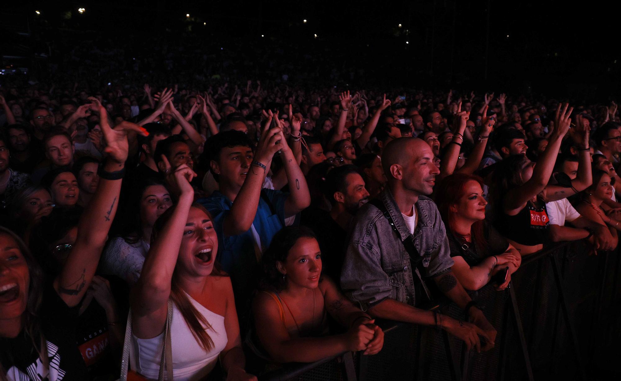 Así ha sido el concierto de 'Love of Lesbian' en Castrelos