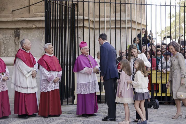 Royals bei der Ostermesse