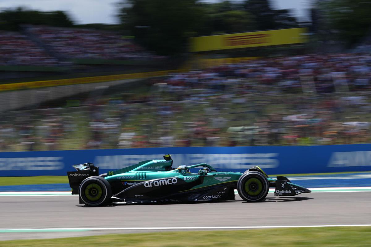 Fernando Alonso buscará una buena posición de salida en el GP de Emilia Romagna