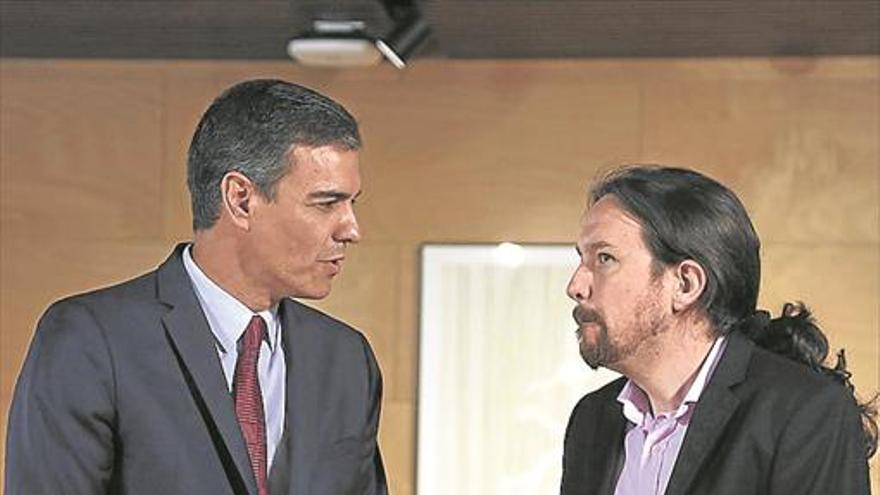 La investidura sigue varada tras la oferta de Podemos