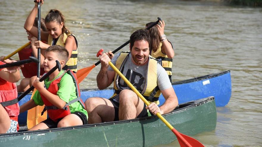 La competició de canoes de Sallent estrena les millores a la llera del riu