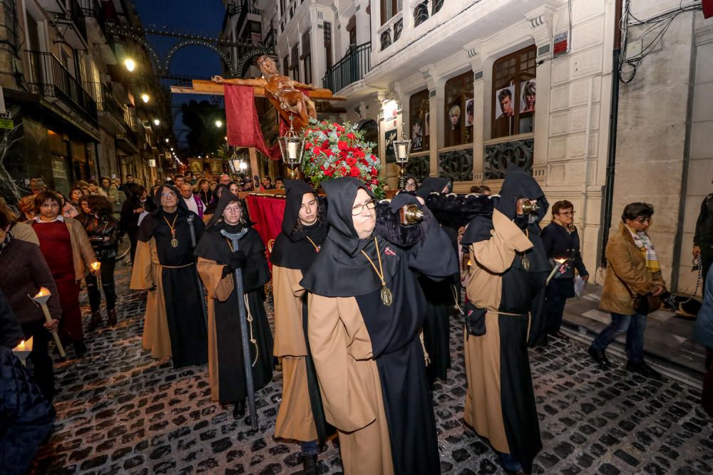 Procesión del Vía Crucis en Alcoy