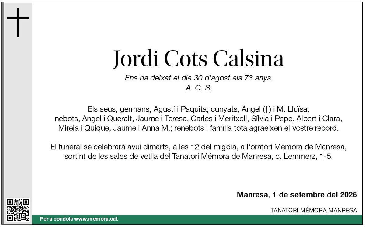Jordi Cots Calsina