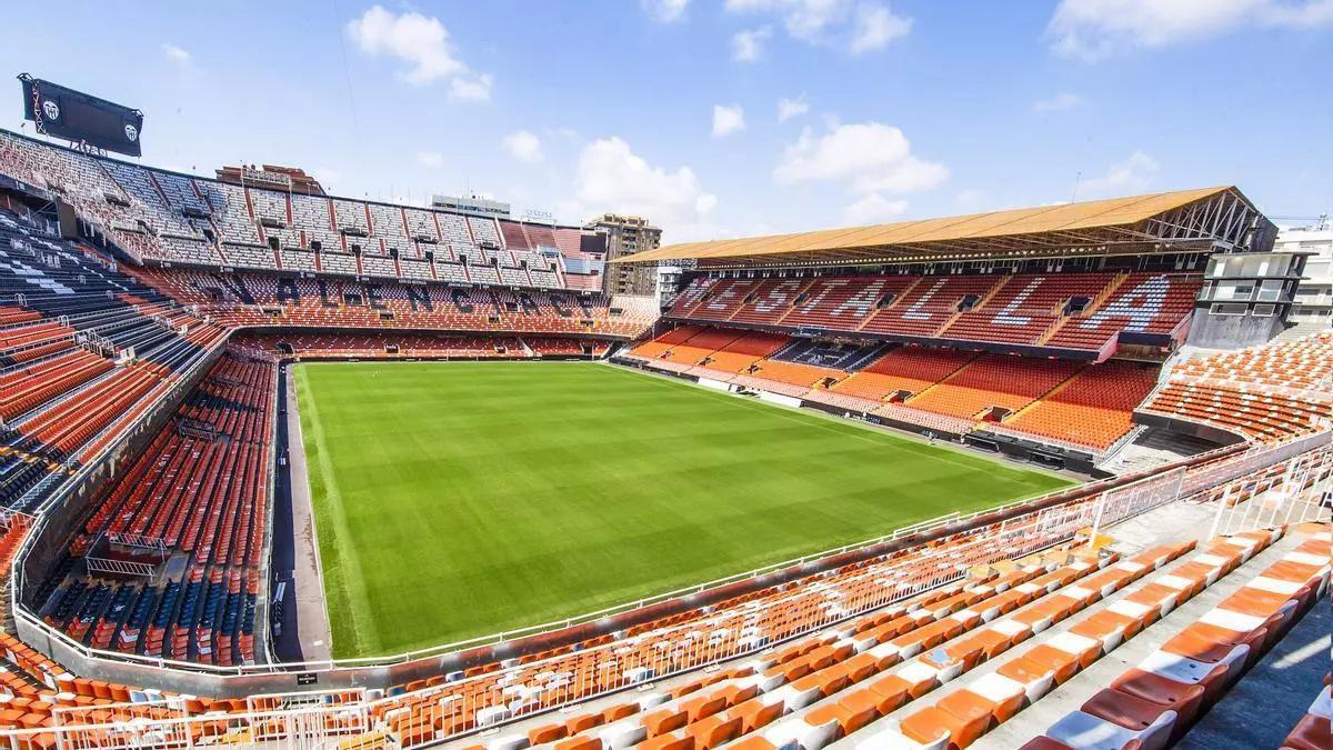 Mestalla celebra su partido 1500 en Primera División