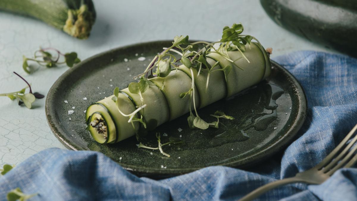 El canelón relleno de quinoa de Miquel Antoja para Scoolinary.