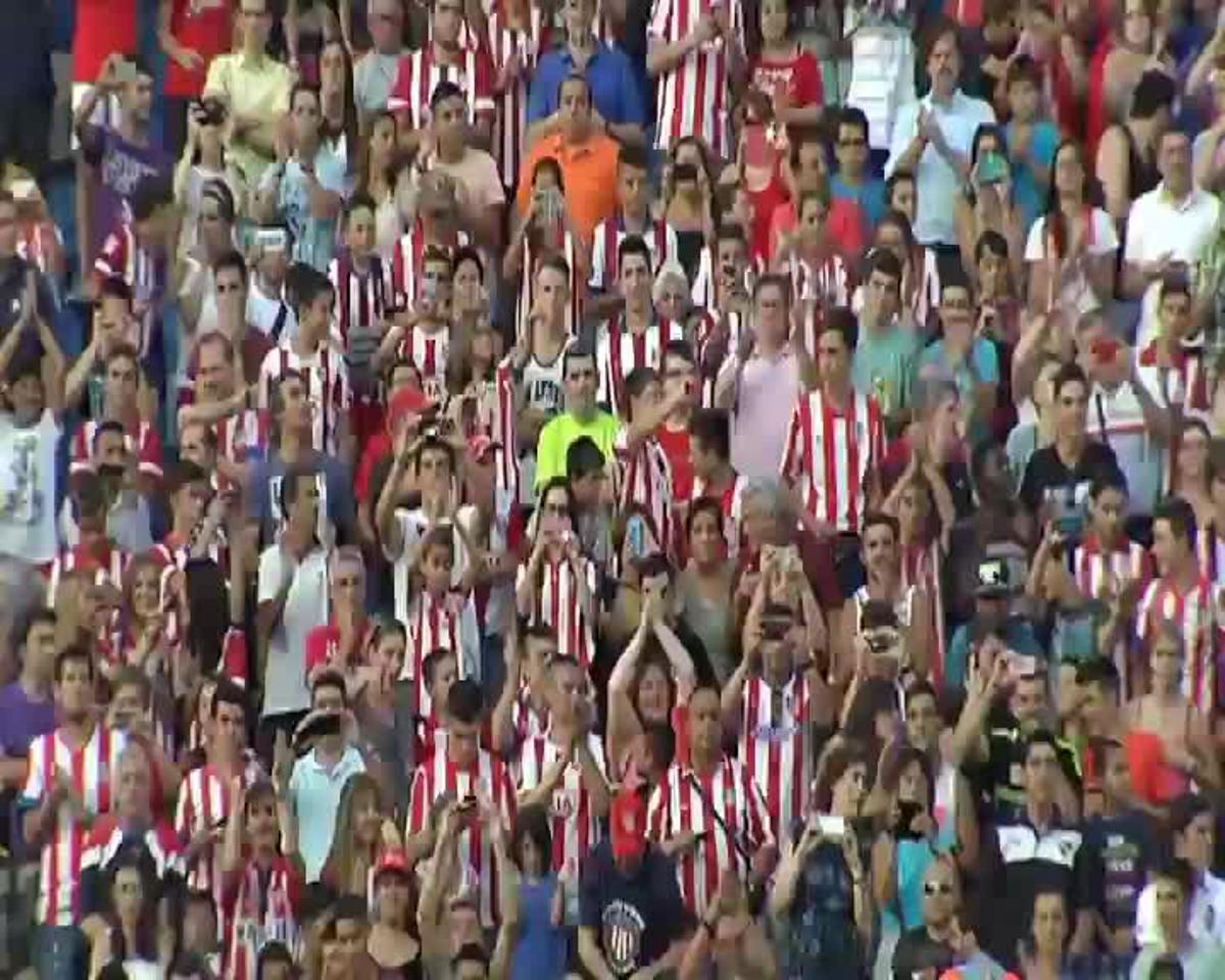 Presentación por todo lo alto de Griezmann con el Atlético