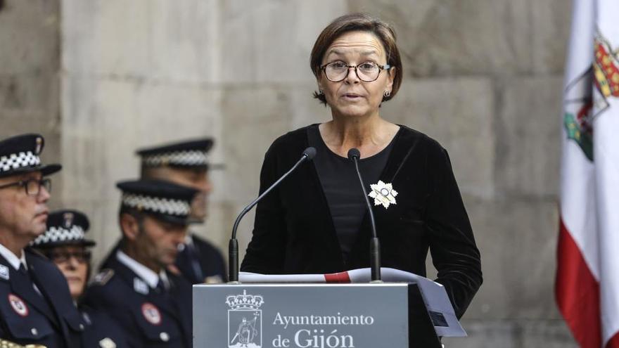 Carmen Moriyón, en un discurso oficial.