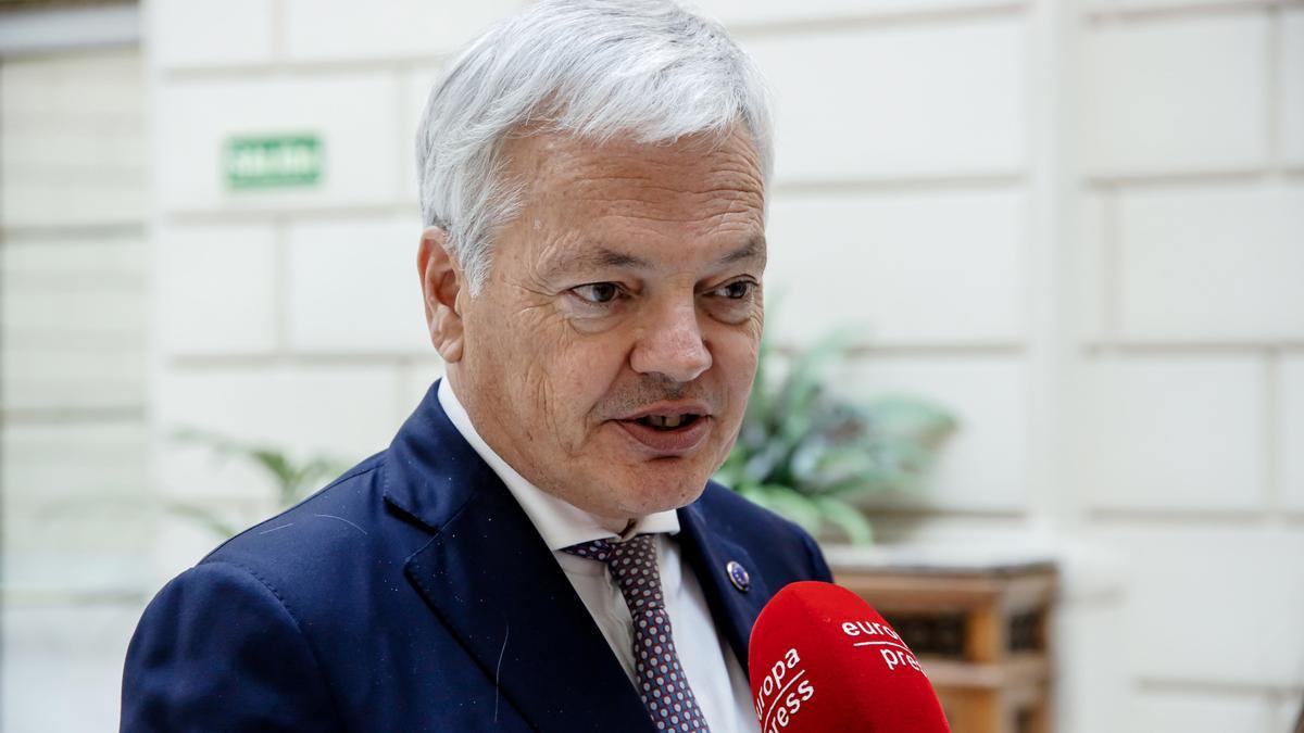 El comisario europeo de Justicia, Didier Reynders.